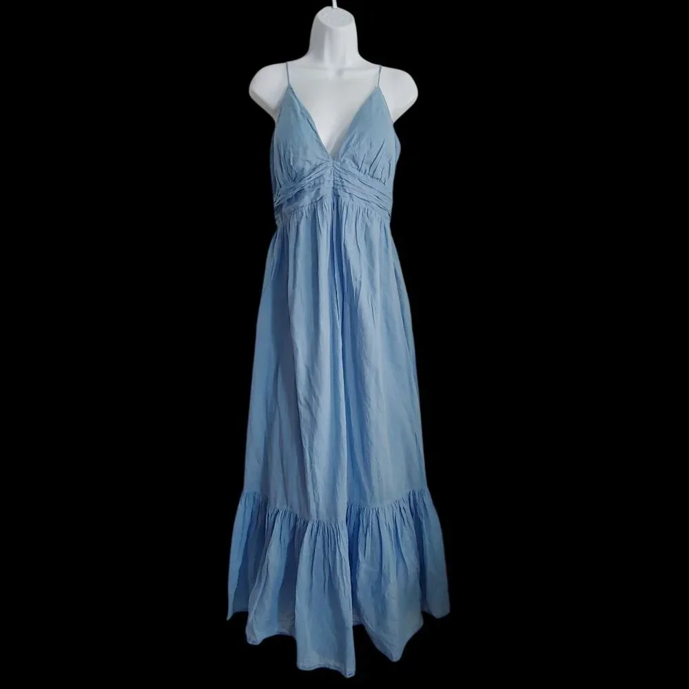 Abercrombie & Fitch Dress Festival Boho Coastal Softgirl Romantic Effortless XLT